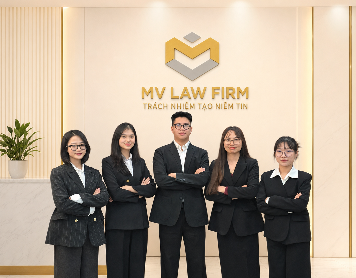 Đội ngũ nhân sự công ty Luật MV
